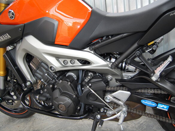 2014 Yamaha MT-09 (FZ-09), оранжевый, 670000 рублей - вид 16