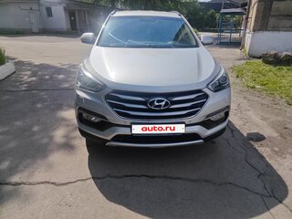 2016 Hyundai Santa Fe III Рестайлинг, серебристый, 2050000 рублей, вид 2