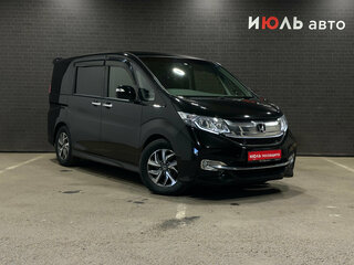 2015 Honda Stepwgn Spada V, чёрный, 1880000 рублей, вид 3