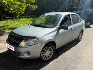2013 Lada (ВАЗ) Granta I, голубой, 169000 рублей, вид 1