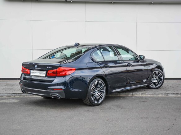 2019 BMW 5 серии 530i xDrive VII (G30/G31/G38), синий - вид 1