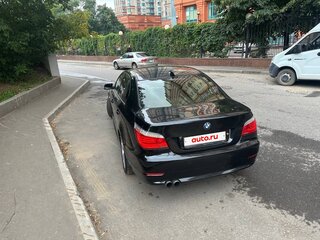 2008 BMW 5 серии 525i V (E60/E61) Рестайлинг, чёрный, 1080000 рублей, вид 2