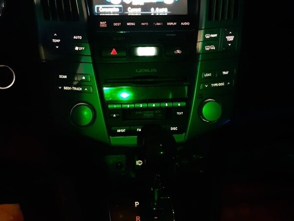 2008 Lexus RX 400h II Рестайлинг, чёрный, 1400000 рублей - вид 21