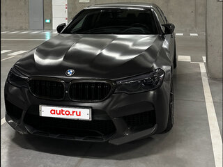 2020 BMW 5 серии M550d xDrive VII (G30/G31/G38), чёрный, 6300000 рублей, вид 2
