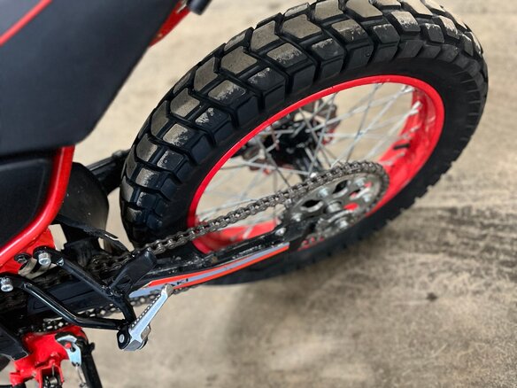 2024 Ataki Tracker 250, красный, 130000 рублей - вид 3