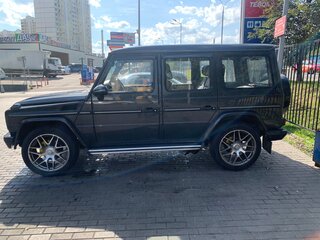 2001 Mercedes-Benz G-Класс 400 II (W463), чёрный, 2500000 рублей, вид 5