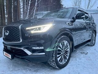 2019 Infiniti QX80 I Рестайлинг 2, чёрный, 5900000 рублей, вид 1