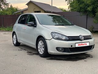 2012 Volkswagen Golf VI, серебристый, 610000 рублей, вид 4