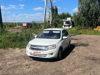 2017 Lada (ВАЗ) Granta I, белый, 270000 рублей, вид 1