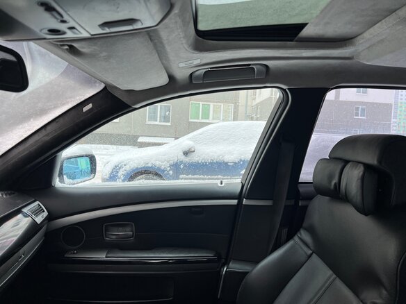 2002 BMW 7 серии Long 745Li IV (E65/E66), чёрный, 720000 рублей - вид 1