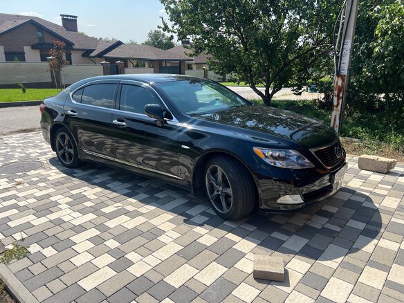 2008 Lexus LS Long 600h L IV, чёрный, 1650000 рублей - вид 3