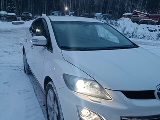 2011 Mazda CX-7 I Рестайлинг, белый, 1350000 рублей, вид 3