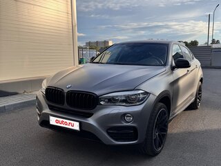 2015 BMW X6 30d II (F16), серый, 3390000 рублей, вид 1