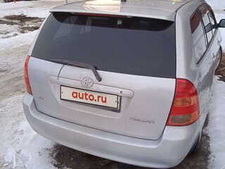 2003 Toyota Corolla Fielder IX (E120, E130), серебристый, 640000 рублей, вид 3