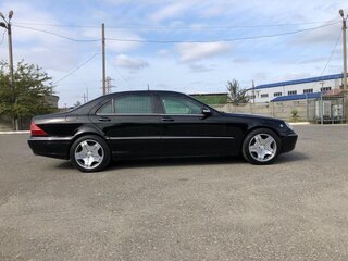 2004 Mercedes-Benz S-Класс 600 Long IV (W220) Рестайлинг, чёрный, 1200000 рублей, вид 4