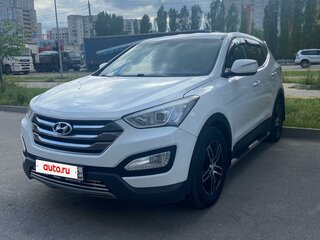 2012 Hyundai Santa Fe III, белый, 1650000 рублей, вид 3