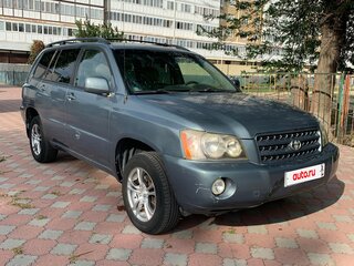 2002 Toyota Highlander I (XU20), голубой, 670000 рублей, вид 2