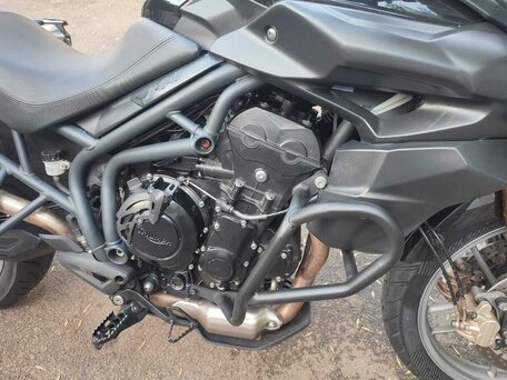 2013 Triumph Tiger 800, чёрный, 689000 рублей, вид 5