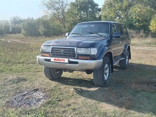 1996 Toyota Land Cruiser 80 Series Рестайлинг, синий, 1250000 рублей, вид 1