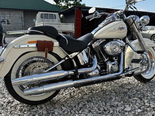 2015 Harley-Davidson Softail Deluxe, белый, 1070000 рублей, вид 5