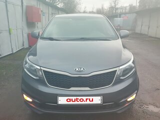 2016 Kia Rio III Рестайлинг, серый, 1000000 рублей, вид 5