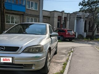 2002 Opel Astra G, серебристый, 240000 рублей, вид 2