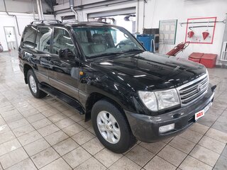 2004 Toyota Land Cruiser 100 Series Рестайлинг 1, чёрный, 2550000 рублей, вид 3