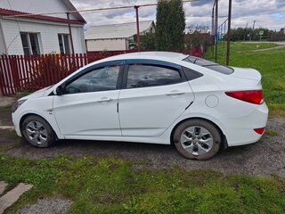 2016 Hyundai Solaris I Рестайлинг, белый, 1020000 рублей, вид 3
