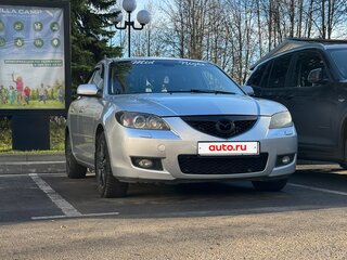 2008 Mazda 3 4-speed I (BK) Рестайлинг, серебристый, 695000 рублей, вид 2