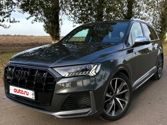 2021 Audi SQ7 I (4M) Рестайлинг, серый, 5490000 рублей