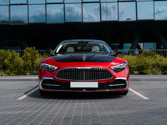2025 Mercedes-Benz Maybach SL, красный - вид 3