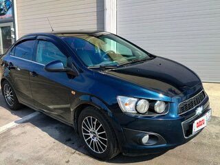 2012 Chevrolet Aveo II, чёрный, 700000 рублей, вид 1