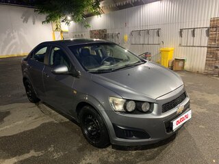 2013 Chevrolet Aveo II, серый, 639000 рублей, вид 3