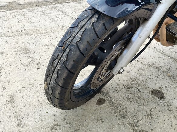 2000 Yamaha TDM850, пурпурный, 350000 рублей - вид 6