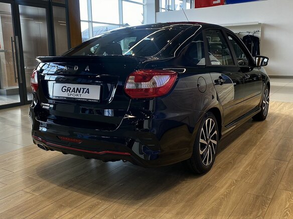 2026 Lada (ВАЗ) Granta Sport I Рестайлинг, чёрный, 1627000 рублей - вид 3