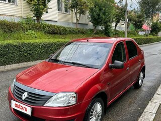 2008 Renault Logan I, красный, 375000 рублей, вид 1