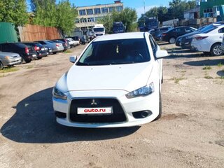 2011 Mitsubishi Lancer X Рестайлинг, белый, 720000 рублей, вид 1