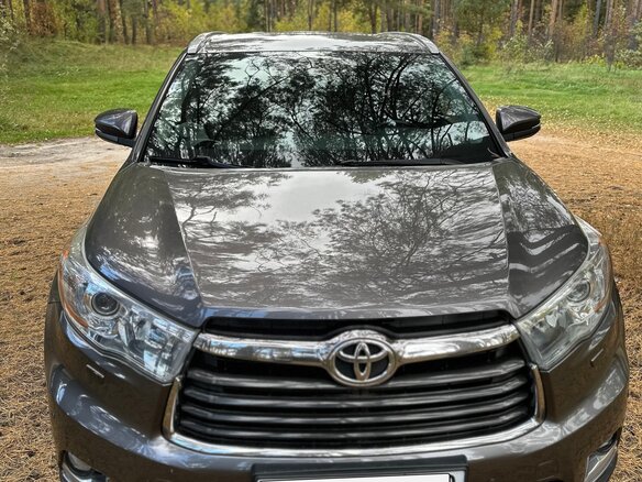 2014 Toyota Highlander III (XU50), серый, 2750000 рублей - вид 2