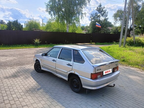 2011 Lada (ВАЗ) 2114, серебристый, 157000 рублей - вид 3