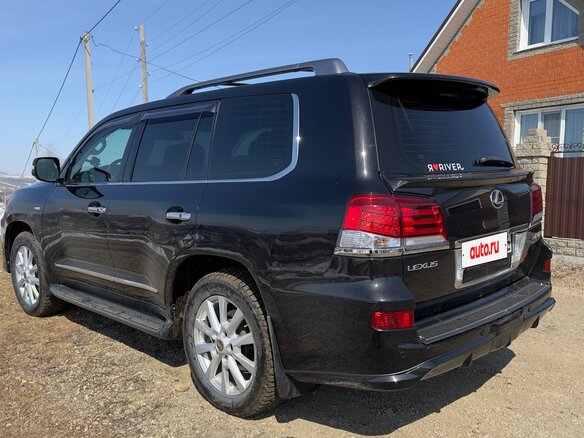 2011 Lexus LX 570 III, чёрный, 3800000 рублей - вид 11
