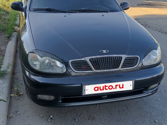2008 Daewoo Lanos, чёрный, 180000 рублей - вид 1