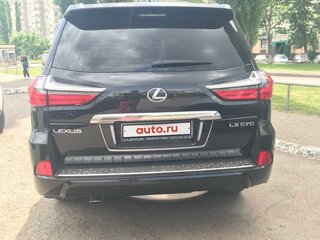 2018 Lexus LX 570 III Рестайлинг 2, чёрный, 12500000 рублей, вид 2