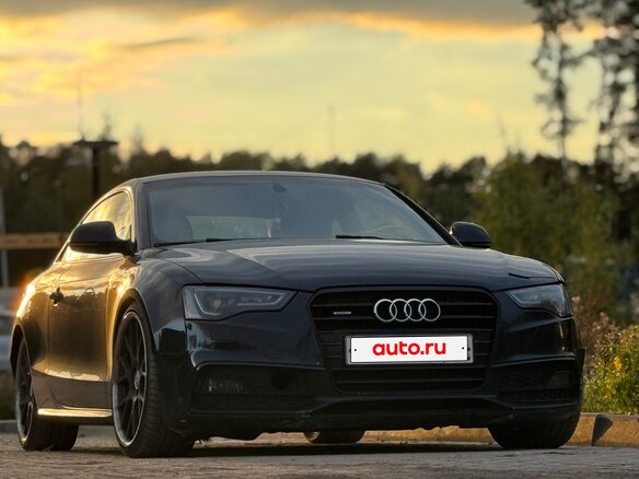 2009 Audi A5 tiptronic I (8T), синий, 1720000 рублей - вид 1