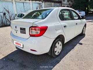 2014 Renault Logan II, белый, 299000 рублей, вид 3