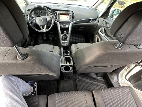 2016 Opel Zafira C Рестайлинг, белый, 1370000 рублей - вид 6