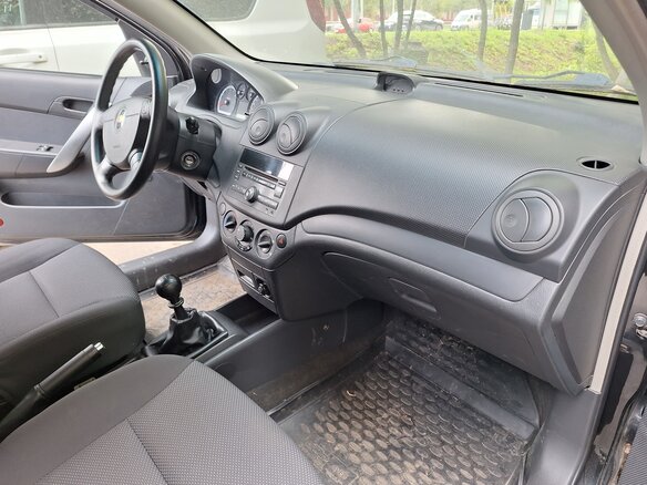 2010 Chevrolet Aveo I Рестайлинг, чёрный, 555000 рублей - вид 5