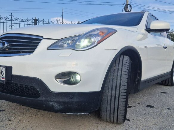 2008 Infiniti EX EX35 5-speed I (J50), белый, 1350000 рублей - вид 22