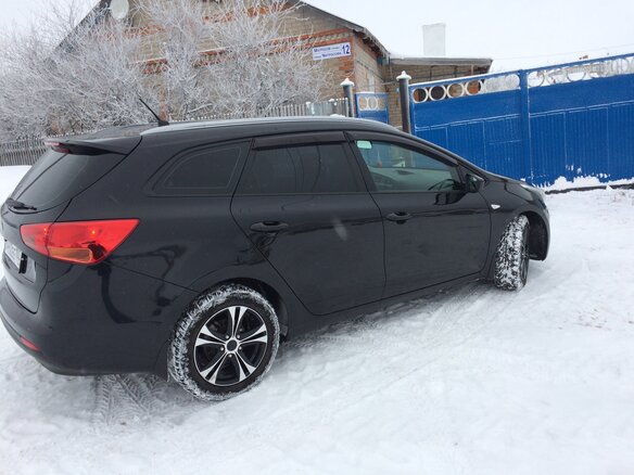 2012 Kia Ceed II, чёрный - вид 5