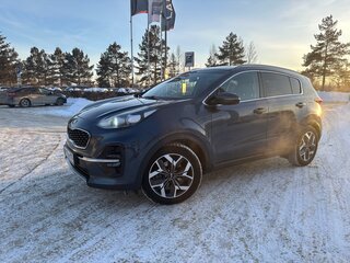 2019 Kia Sportage IV Рестайлинг, синий, 2450000 рублей, вид 1