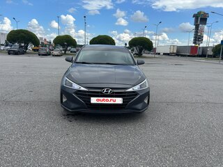 2019 Hyundai Elantra VI (AD) Рестайлинг, серый, 1410000 рублей, вид 2